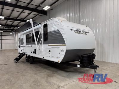 2026 Forest River RV Wildwood — front three-quarter view