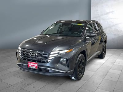 2022 Hyundai Tucson — front three-quarter view