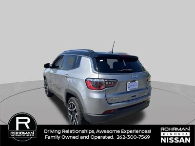 2018 Jeep Compass — rear three-quarter view