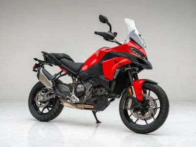 2026 Ducati Multistrada V2 S Red — front three-quarter view