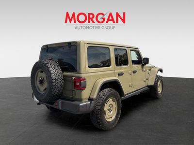 2026 Jeep Wrangler — rear three-quarter view