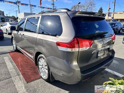 2013 Toyota Sienna — interior view