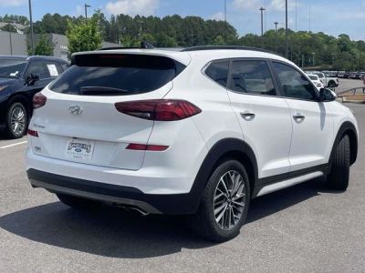 2019 Hyundai Tucson — rear three-quarter view