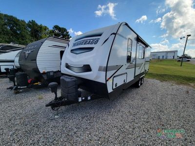 2022 Winnebago Minnie — rear three-quarter view