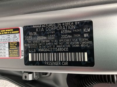 2026 Kia K5 — photo 26 view