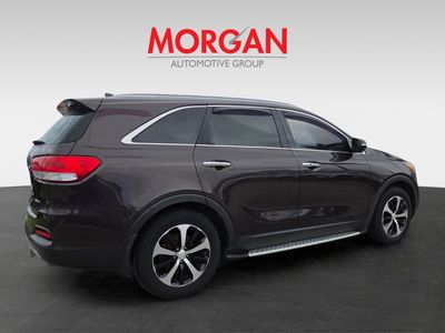2018 Kia Sorento — rear three-quarter view