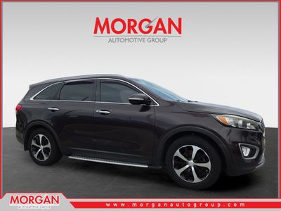 2018 Kia Sorento EX in Brown — front three-quarter view