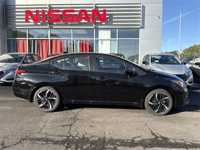 2025 Nissan Versa — rear three-quarter view