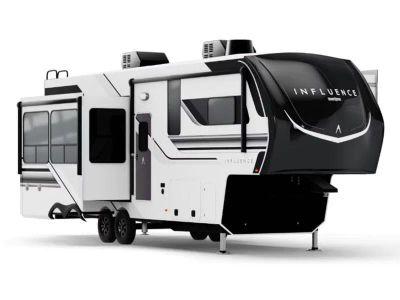 2027 Grand Design Influence — front three-quarter view