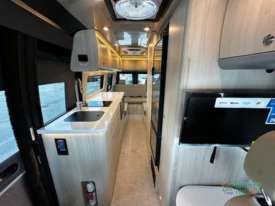 2026 Airstream Interstate — rear three-quarter view