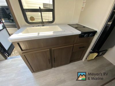 2026 Prime Time RV Avenger LT — engine compartment view