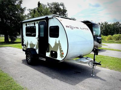 2023 Travel Lite Rove Lite — front three-quarter view