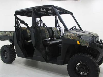 2026 Polaris® Ranger Crew XP 1000 Premium Polaris Pursuit Camo — front three-quarter view