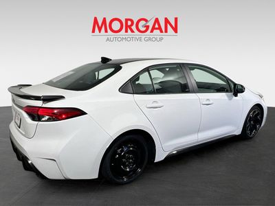 2025 Toyota Corolla — rear three-quarter view