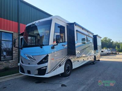 2027 Tiffin Motorhomes Phaeton — rear three-quarter view