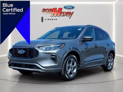 2024 Ford Escape ST-Line in Carbonized Gray Metallic — front three-quarter view