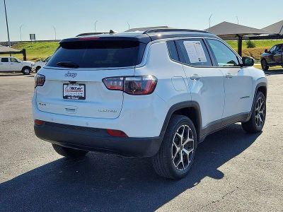 2025 Jeep Compass — rear three-quarter view
