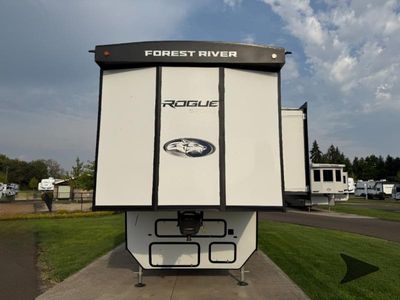 2026 Forest River RV Vengeance Rogue Armored — rear three-quarter view