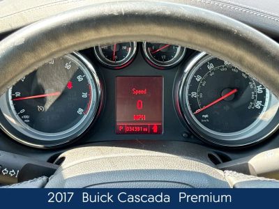 2017 Buick Cascada — rear three-quarter view