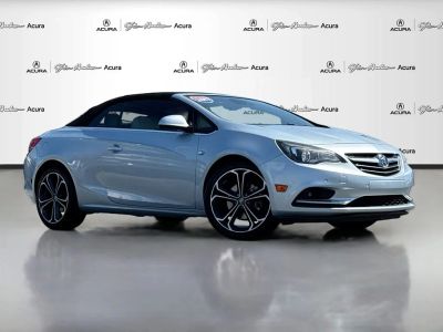 2017 Buick Cascada in Silver — front three-quarter view