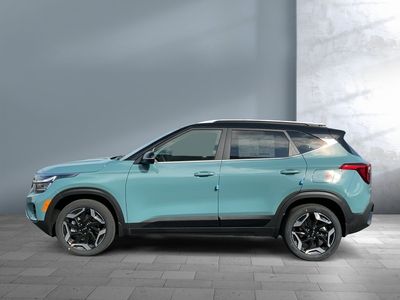2026 Kia Seltos — rear three-quarter view