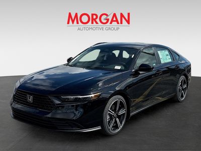 2026 Honda Accord Hybrid — rear three-quarter view