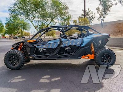 2026 Can-Am Maverick X3 MAX DS Turbo RR Scandi Blue & Orange Crush - Photo 6