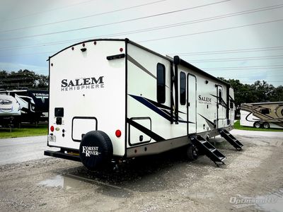 2023 Forest River Salem Hemisphere — rear three-quarter view
