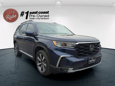 2024 Honda Pilot — rear three-quarter view
