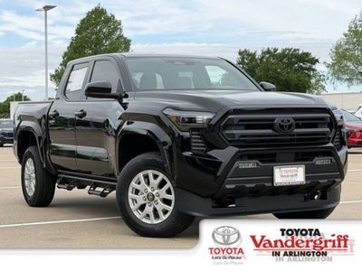 2026 Toyota Tacoma N/A in Black — front three-quarter view
