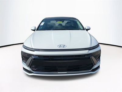 2026 Hyundai SONATA HYBRID — rear three-quarter view