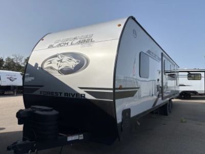 2026 Forest River Cherokee Grey Wolf Black Label — front three-quarter view