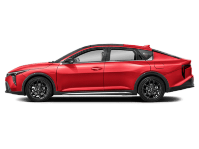 2026 Kia K4 — rear three-quarter view