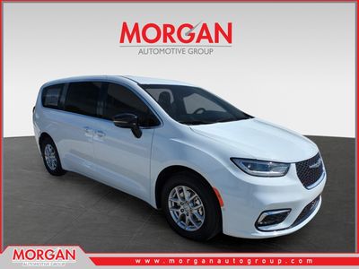 2026 Chrysler Pacifica Select in White — front three-quarter view