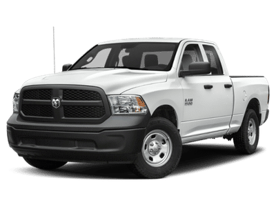 2022 Ram 1500 Classic Tradesman in White — front three-quarter view