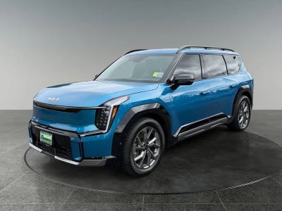2024 Kia EV9 — rear three-quarter view