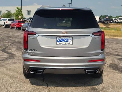 2024 Cadillac XT6 — rear three-quarter view