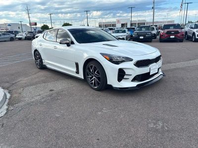 2023 Kia Stinger — rear three-quarter view