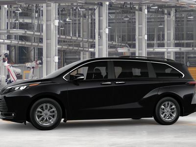 2026 Toyota Sienna — rear three-quarter view