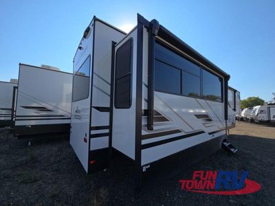 2026 Forest River RV Sierra — rear three-quarter view