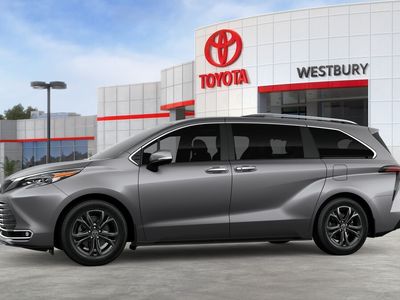 2026 Toyota Sienna — rear three-quarter view
