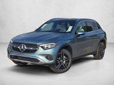 2026 Mercedes-Benz GLC 300 GLC 300 SUV in Verde Silver — front three-quarter view