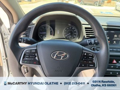 2018 Hyundai Elantra — engine compartment view