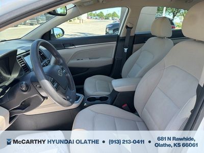 2018 Hyundai Elantra — interior view