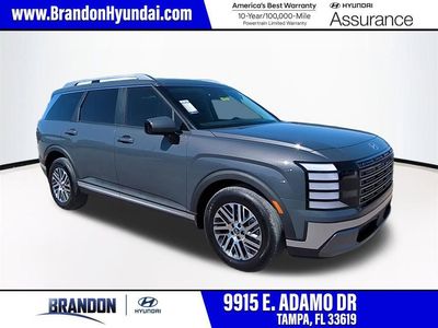 2026 Hyundai PALISADE SEL in Gray — front three-quarter view