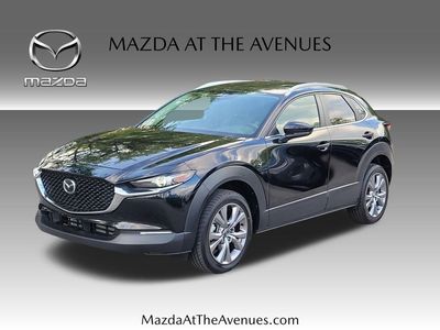 2023 Mazda CX-30 2.5 S Select Package in Black — front three-quarter view