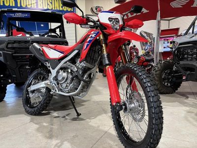 2025 Honda CRF300L ABS CRF300LA — front three-quarter view
