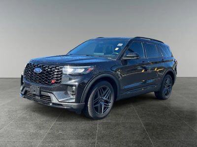 2025 Ford Explorer — rear three-quarter view