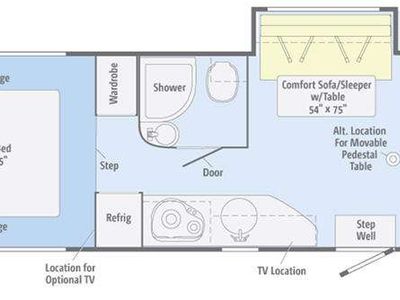 2012 Winnebago View Profile — side profile view