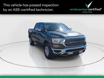 2024 Ram 1500 Laramie 4x4 Crew Cab 5'7" Box — front three-quarter view
